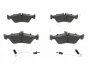 DB Тормозные колодки задн. Sprinter 95-VW LT28-46 96- JAPANPARTS PP0512AF (фото 2)