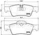 Гальмівні колодки DB T. W164/W251/X164 3,0-5,5 05-14 JAPANPARTS PP0515AF (фото 2)