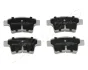 CITROEN гальмів.колодки задн.C4 Picasso,Grand Picasso 06,Peugeot 408 10- JAPANPARTS PP0603AF (фото 1)