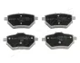 CITROEN Тормозные колодки задн.C4 Grand Picaasso, C4 Picasso 13-, PEUGEOT 308 JAPANPARTS PP0614AF (фото 1)