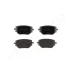 Japan Parts PP0621AF Комплект гальмівних накладок, дискове гальмо JAPANPARTS PP-0621AF (фото 1)