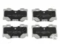 Комплект тормозных колодок JAPANPARTS PP105AF (фото 1)