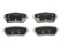Комплект тормозных колодок JAPANPARTS PP107AF (фото 1)
