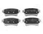 Japan Parts PP2004AF Комплект гальмівних накладок, дискове гальмо JAPANPARTS PP-2004AF (фото 1)