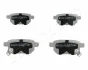 Комплект тормозных колодок JAPANPARTS PP214AF (фото 1)
