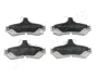 Комплект тормозных колодок JAPANPARTS PP230AF (фото 1)