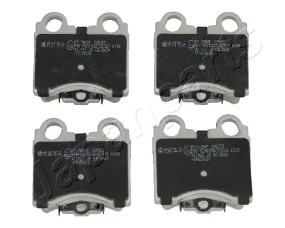 Комплект тормозных колодок JAPANPARTS PP260AF