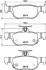 MAZDA Гальмівні колодки 3 (BP) 1.5 SKYACTIV-G 18- JAPANPARTS PP320AF (фото 2)