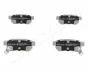 Комплект тормозных колодок JAPANPARTS PP404AF (фото 1)