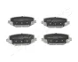 Комплект тормозных колодок JAPANPARTS PP908AF (фото 1)