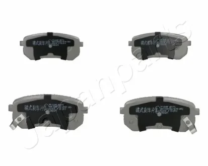 Комплект тормозных колодок JAPANPARTS PPK04AF