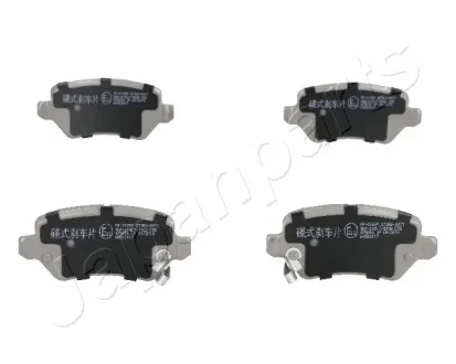 Комплект тормозных колодок JAPANPARTS PPK12AF