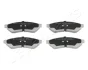 Комплект тормозных колодок JAPANPARTS PPW01AF (фото 1)