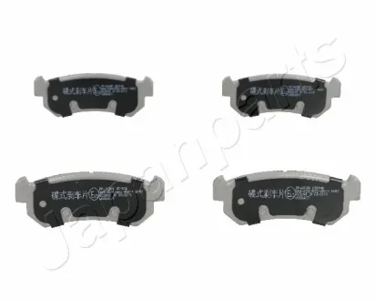 Комплект тормозных колодок JAPANPARTS PPW02AF