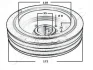 Ременный шкив JAPANPARTS PU500 (фото 4)