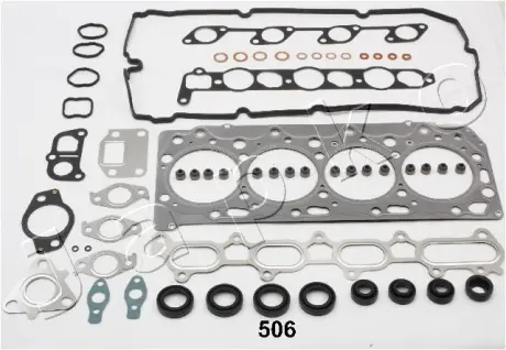 Комплект прокладок двигуна Mitsubishi L200 (05-15) 2.5 Di-D JAPKO 48506