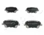 Колодки гальмівні передні Nissan Micra, Note (10-)/Opel Agila (B) (H08) 1.0-1.3(10-)/Suzuki Swift III (05-10) JAPKO 50800 (фото 1)