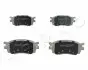 Колодки гальмівні дискові Hyundai i20 1.4 (08-15),Hyundai i20 1.4 (08-15),Hyundai i20 1.4 (09-12) JAPKO 50K12 (фото 1)
