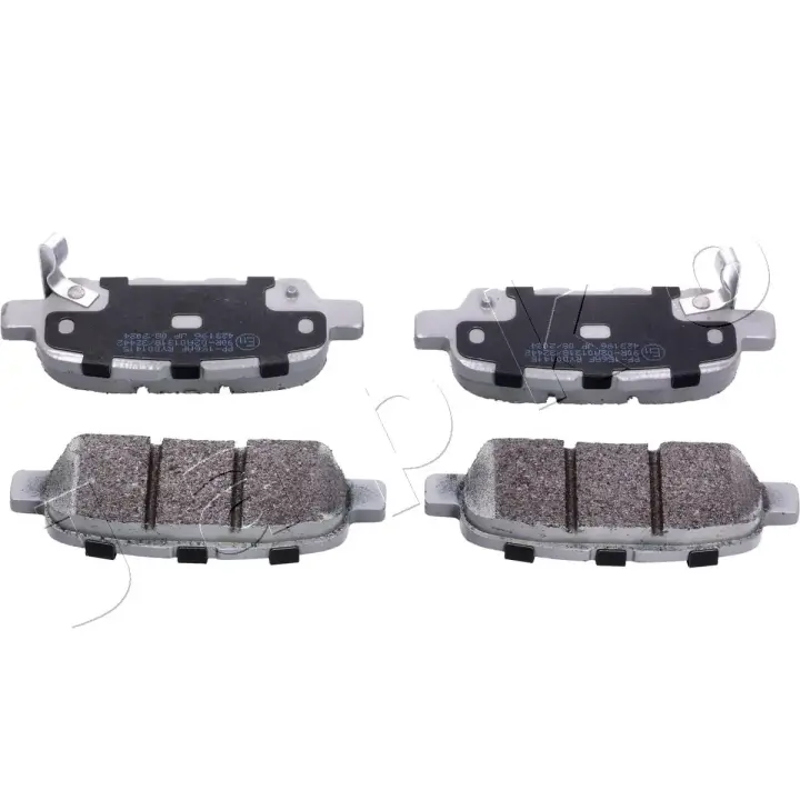 Колодки тормозные задние Nissan Juke (10-), Leaf (10-)/Infiniti EX (08-), G (07- JAPKO 51156 (фото 1)