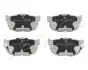 Колодки тормозные дисковые задние Hyundai Elantra III 1.6-2.0 (00-06)/Kia Cerato 1.5 CRDi-2.0 CRDi (04-) JAPKO 51595 (фото 1)