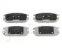 Колодки гальмівні задні диск. Hyundai Terracan (HP) (01-08) JAPKO 51H03 (фото 1)