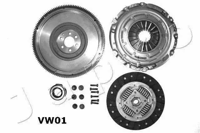 Комплект для переобладнання CaddyIII/GolfV 1.9TDI (77kw) 03- (228mm)(суцільний+к-кт зчеплення) JAPKO 98VW01 (фото 1)