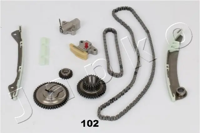 Ланцюг приводу ГРМ (к-кт) Qashqai/X-Trail 2.0i 07- дв. MR20DE JAPKO KJK102 (фото 1)