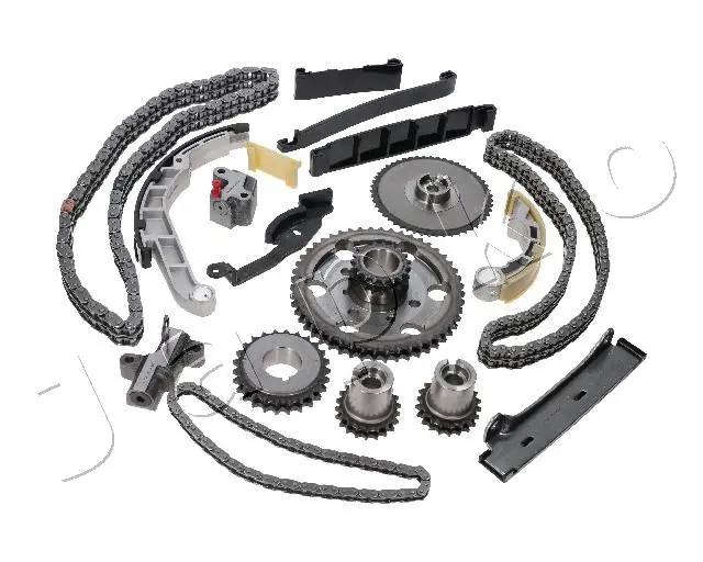 К-кт цепи ГРМ (18 деталей) Nissan Navara D22, D40 (02-), X-Trail (01-) 2.5 dCi, JAPKO KJK116 (фото 1)