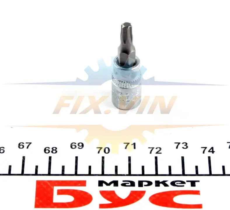Головка 1/4" зі вставкою T25 JBM 10132 (фото 1)