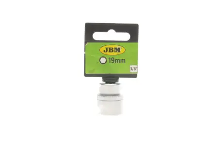 Головка торцева 3/8" 19 мм JBM 10249