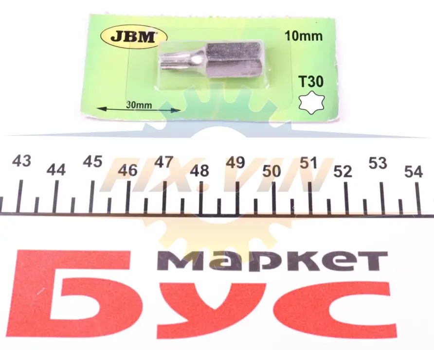 Біта M10 Torx 30 JBM 10394 (фото 1)
