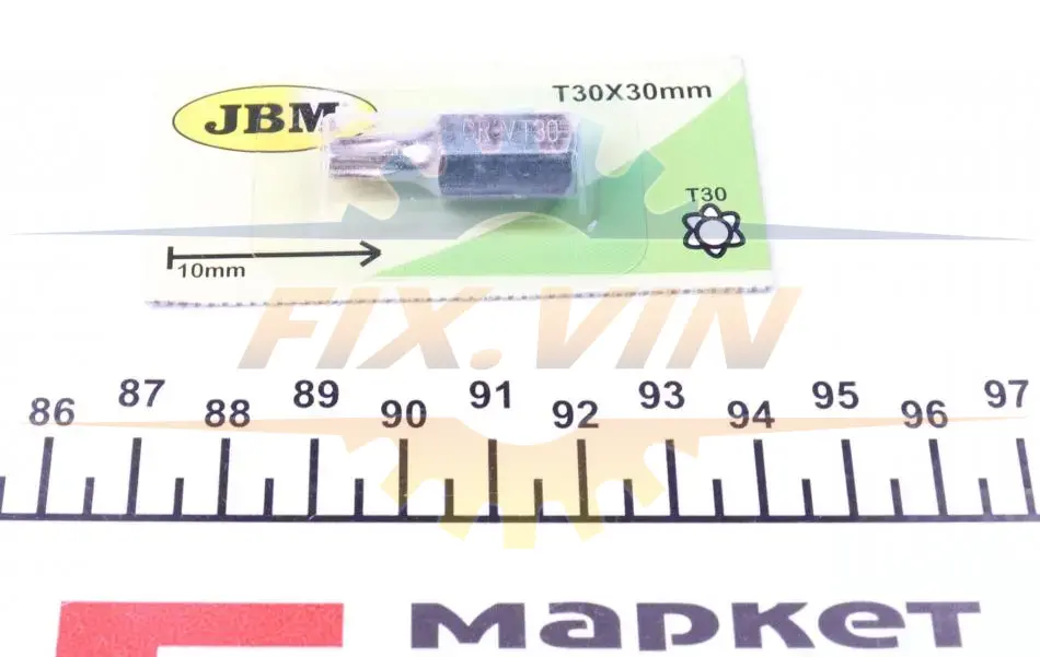 Біта M10 Torx TR30 JBM 10436 (фото 1)