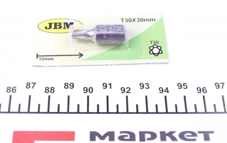 Біта M10 Torx TR30 JBM 10436
