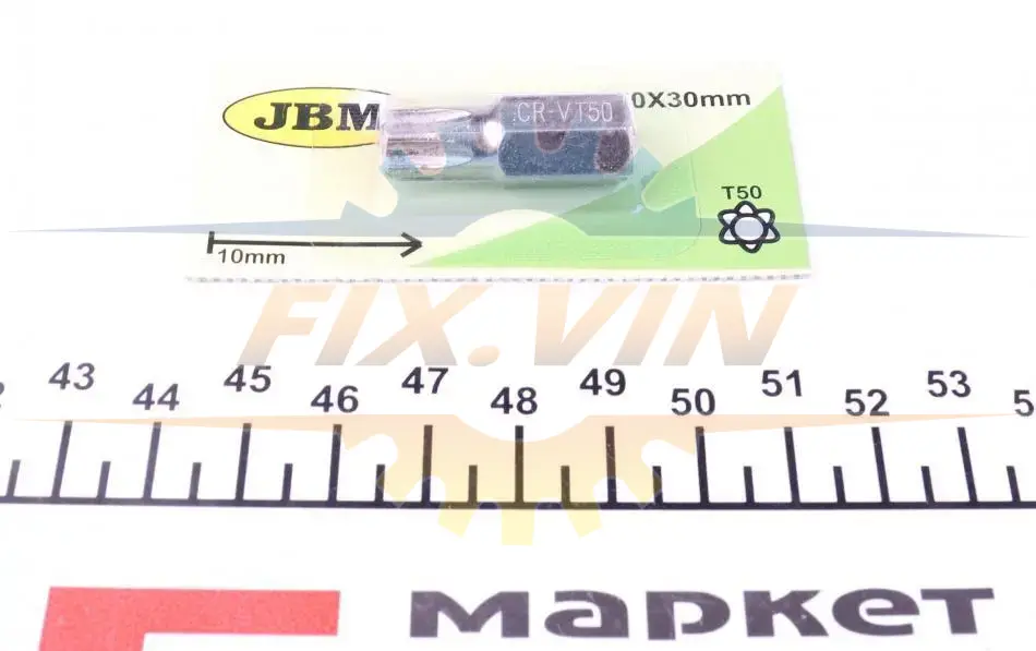 Біта M10 Torx TR50 JBM 10439 (фото 1)