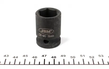 Головка торцева ударна 1/2" 19 мм JBM 11121