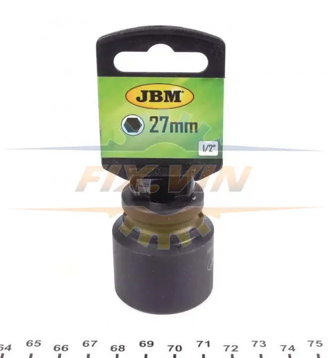 Головка торцева ударна 1/2" 27 мм JBM 11123 (фото 1)