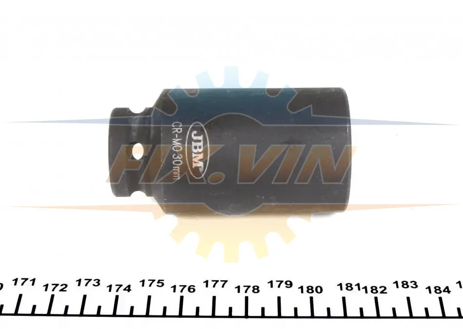 Головка торцева ударна 1/2" 30 мм 12-граней Long 78 мм JBM 11614 (фото 1)