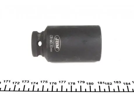 Головка торцева ударна 1/2" 30 мм 12-граней Long 78 мм JBM 11614