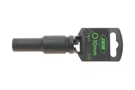 Головка ударна 6-гранна HEX (1/2") (d=10mm) JBM 12061
