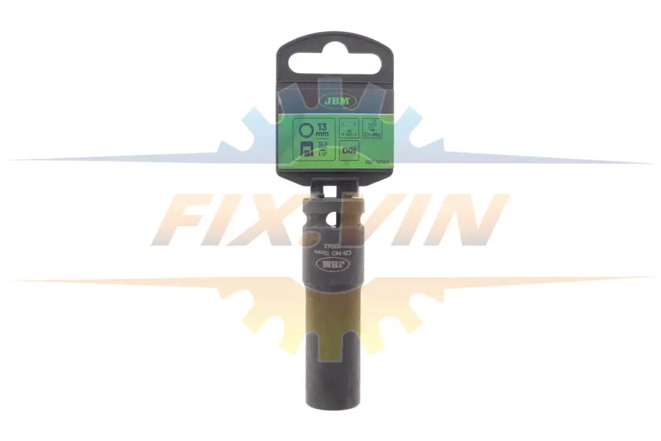 Головка торцева ударна 1/2" 13 мм Long 78 мм JBM 12063 (фото 1)