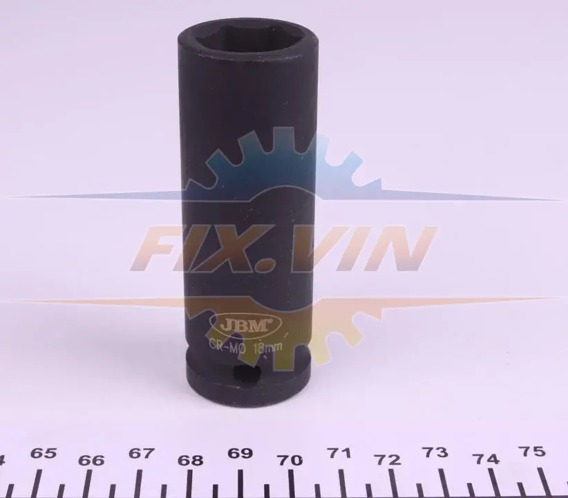 Головка торцева ударна 1/2" 18 мм Long 78 мм JBM 12067 (фото 1)