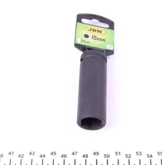 Головка ударна 6-гранна HEX (1/2") (d=19mm) JBM 12068