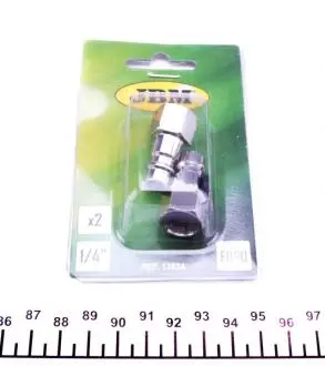Швидкоз\'єм пневматичний різьбовий EURO 1/4" (к-кт) (тато) JBM 13934