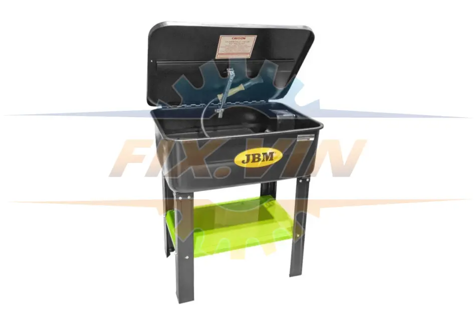Ванна для миття деталей електрична 100L (780x540x890 mm) працює з миючими засобами на водній основі JBM 50632 (фото 1)