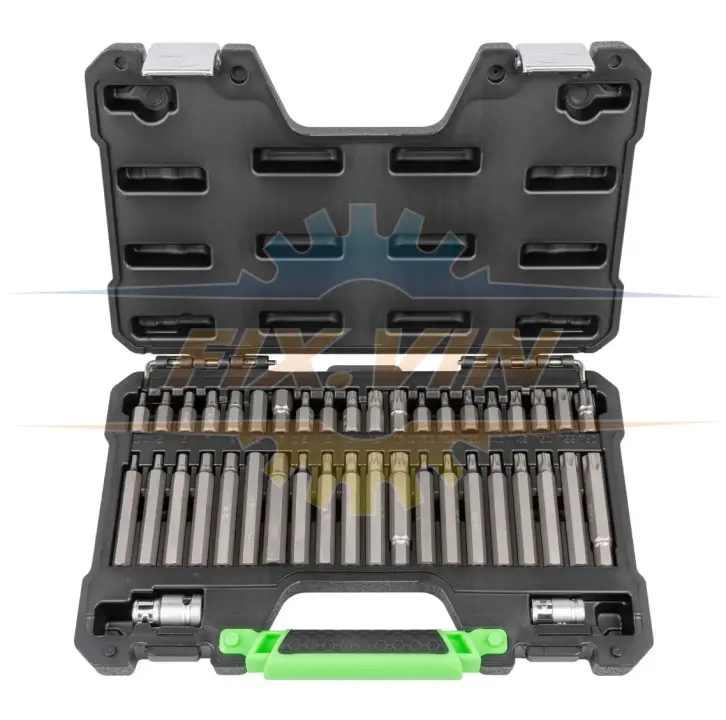 Набір біт (6/12-гранні/Torx/ 3/8" / 1/2") (42шт) JBM 50983 (фото 1)