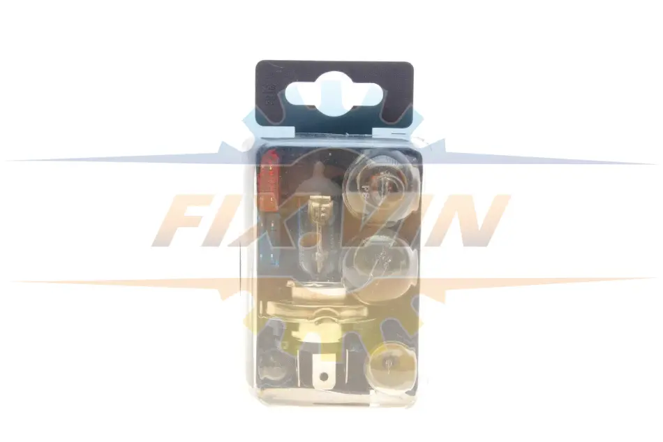 Набір автолампочок (H4 12V 60/55W/S25 12V21W BAU15S/S25 12V21/5W BAY15D/G18 12V5W BA15S/T10 12V5W) (+запобіжники) JBM 51614 (фото 1)