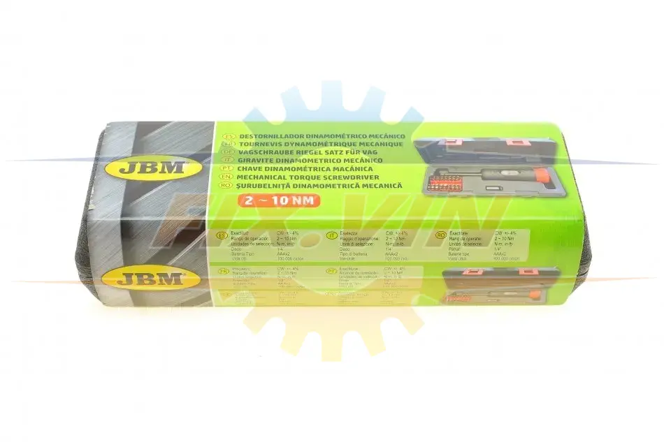 Викрутка динамометрична 1/4" 2-10 Нм 242 мм JBM 51830 (фото 1)