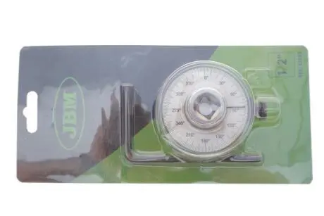 Кутомір аналоговий 1/2" для вимірювання кута повороту 360° JBM 52583