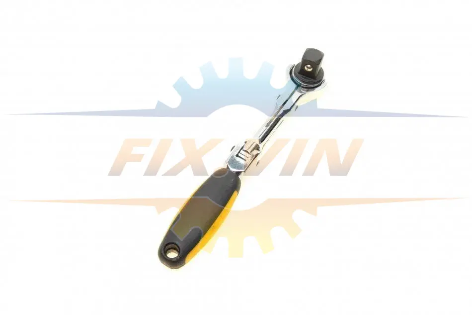 Тріскачка 1/4" з поворотною головкою 48 зубців 185 мм JBM 52585 (фото 1)