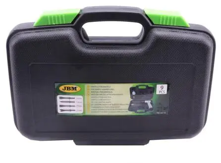 Молоток пневматичний 1/4" (9 предметів) JBM 52718